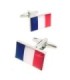 Gemelos para Camisa Bandera Nacional de la República Francesa