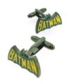 Gemelos para camisa Batman Logo Retro Acero Negro