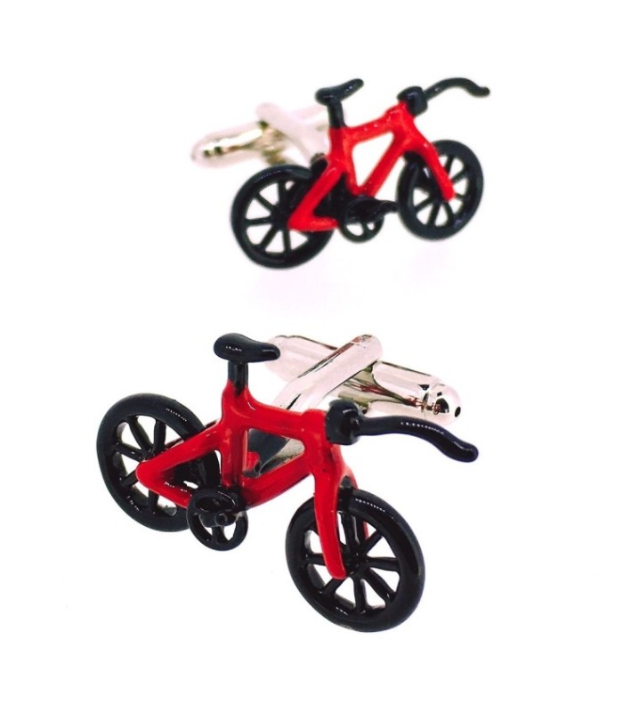 Gemelos para Camisa Bicicleta Contrarreloj 3D