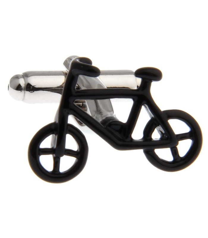 Gemelos para camisa Bicicleta Negra