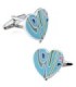 Gemelos para Camisa Blue Love Heart