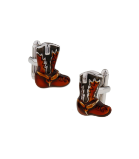 Gemelos para camisa Botas de Cowboy