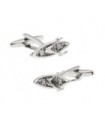 Gemelos para Camisa Bote Remero Plateado