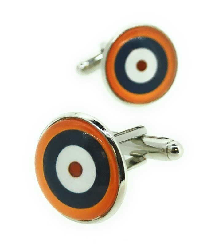 Gemelos para camisa British RAF Roundel WWII