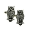 Gemelos para camisa Búho Acero Modelo 2