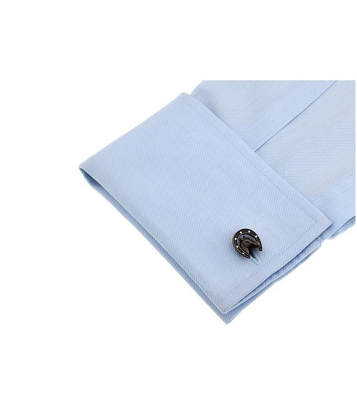 Gemelos para camisa Caballo Herradura Antique Bronze