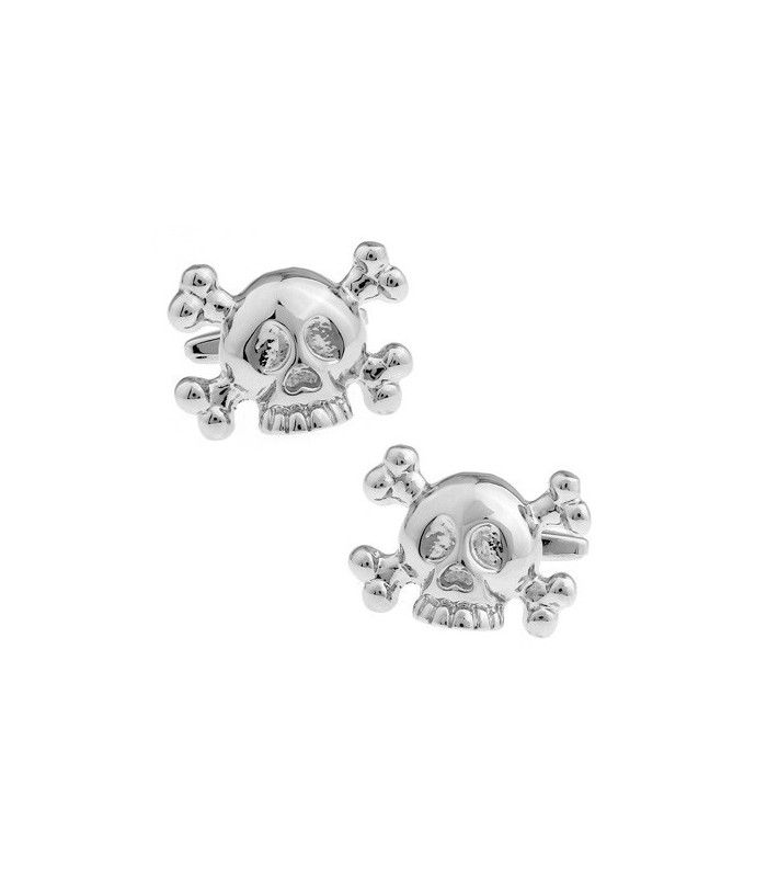 Gemelos para camisa Calavera