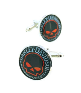 Gemelos para Camisa Calavera Harley Davidson