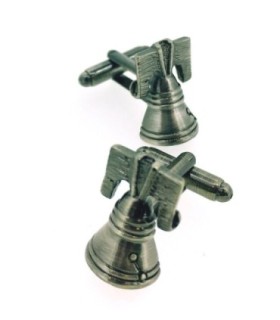 Gemelos para Camisa Campana 3D Acero