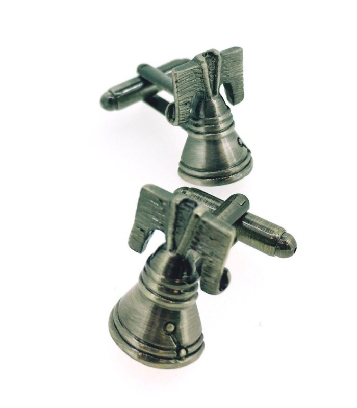 Gemelos para Camisa Campana 3D Acero