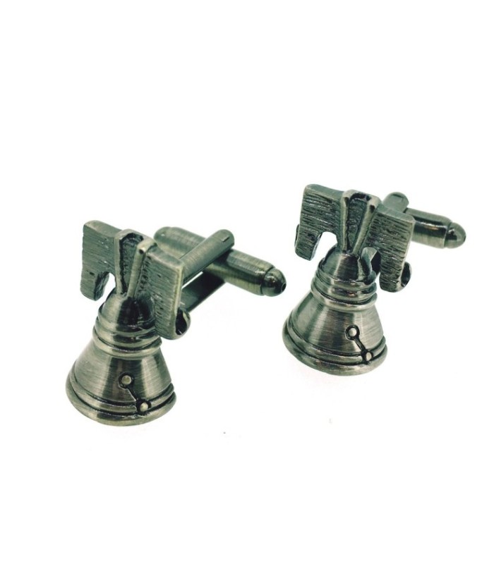 Gemelos para Camisa Campana 3D Acero