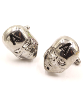 Gemelos para Camisa Capitán América 3D Plated