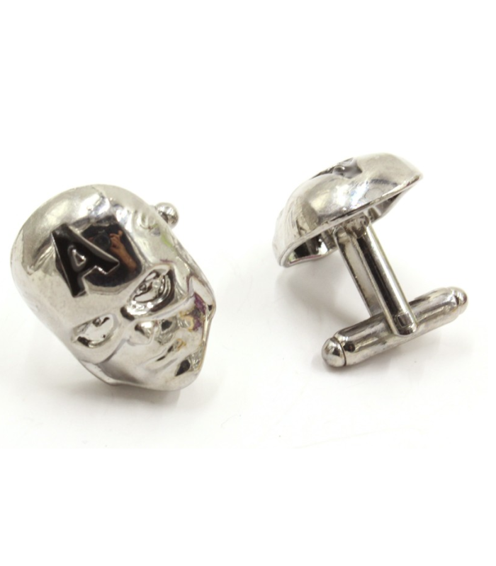 Gemelos para Camisa Capitán América 3D Plated