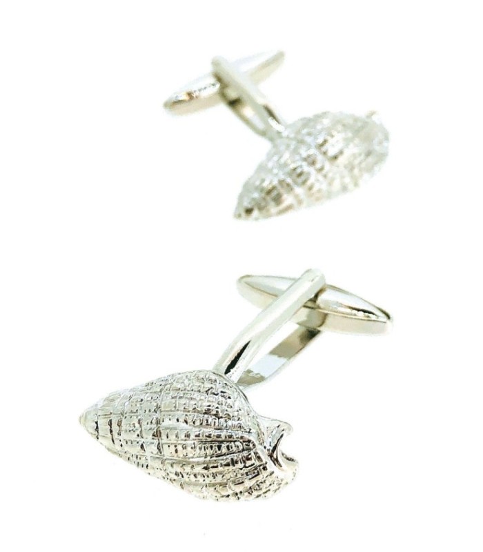 Gemelos para Camisa Caracola de mar en 3D