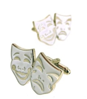 Gemelos para Camisa Caras Tragicomedia