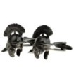 Gemelos para camisa Casco Romano Acero