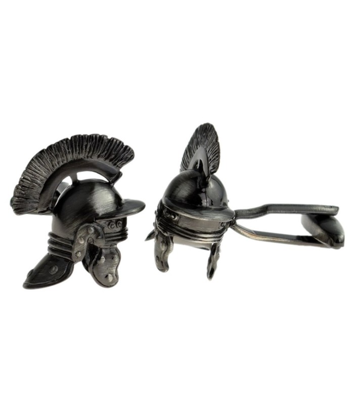 Gemelos para camisa Casco Romano Acero