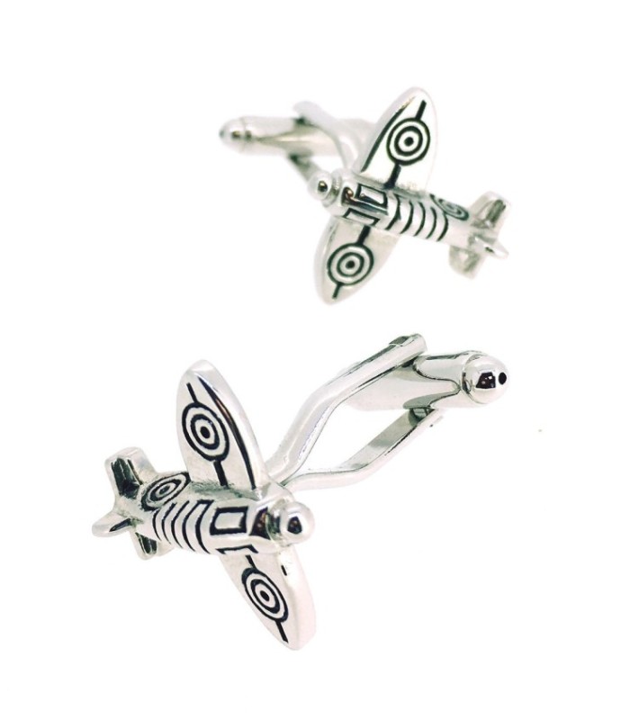 Gemelos para camisa Caza Británico Hawker Hurricane