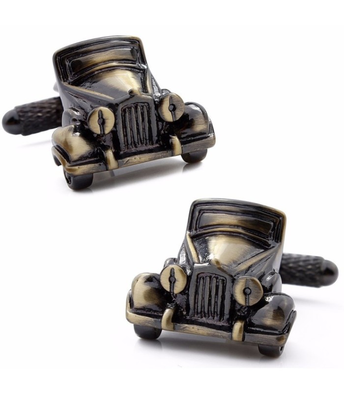 Gemelos para Camisa Coche Antiguo Bronze