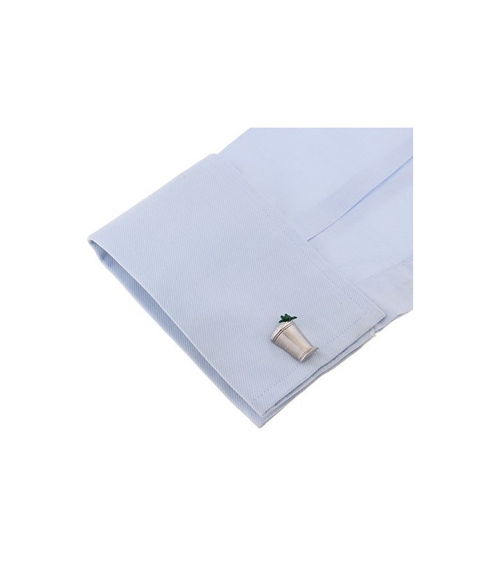 Gemelos para Camisa Cocktail Margarita Acero