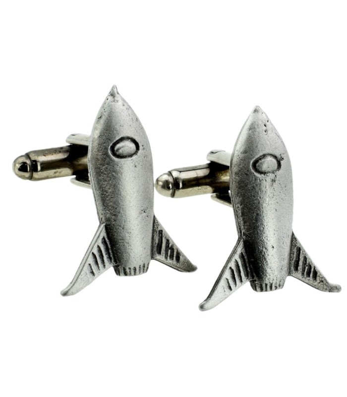 Gemelos para camisa Cohete Acero
