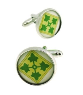 Gemelos para Camisa Cuarta División de Infantería de los Estados Unidos