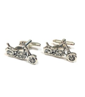 Gemelos para camisa Custom Bike Plated