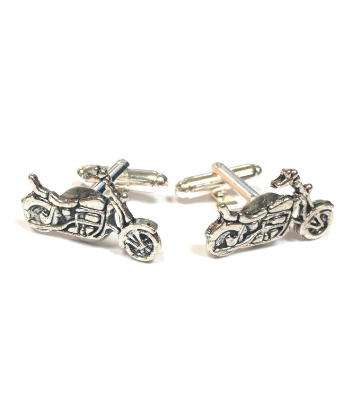 Gemelos para camisa Custom Bike Plated