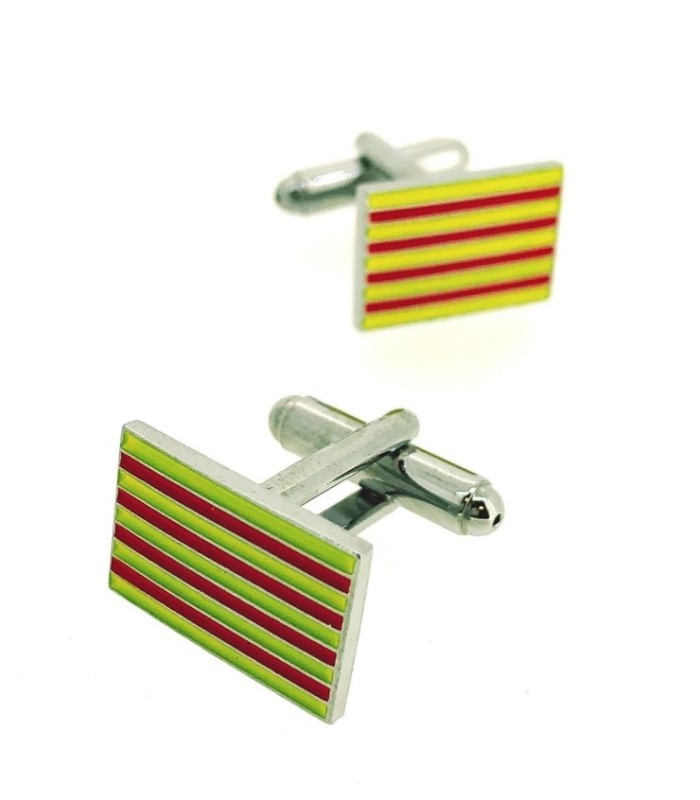 Gemelos para Camisa de la Bandera de Cataluña
