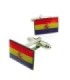 Gemelos para camisa de la Bandera de la II República Española