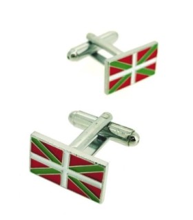 Gemelos para Camisa de la Bandera del País Vasco Euskadi
