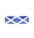 Gemelos para camisa de la Bandera Escocia San Andres Rectangular