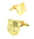 Gemelos para Camisa del FC. Barcelona Dorado