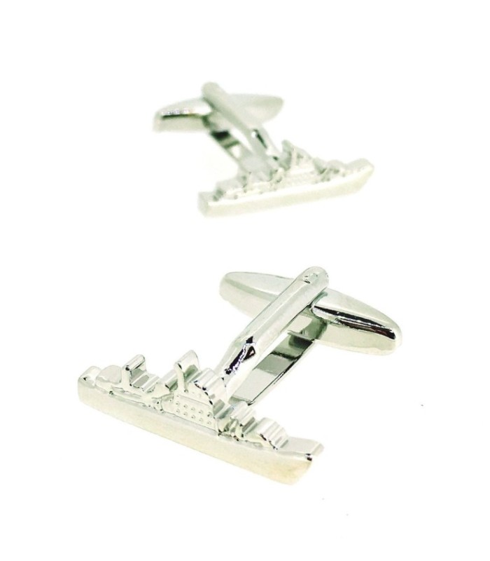 Gemelos para Camisa Destructor Acorazado de la Armada