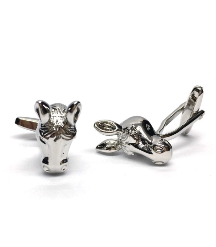 Gemelos para Camisa Donkey Head 3D Cabeza de Burro 3D