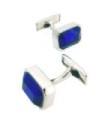 Gemelos para Camisa Elegant Blue Wedding Stone