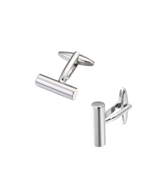 Gemelos para Camisa Elegant Cilinder Engraved