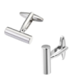 Gemelos para Camisa Elegant Cilinder Engraved