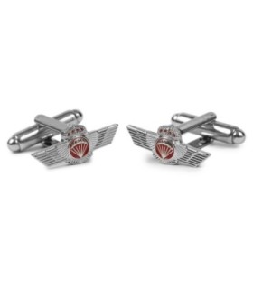 Gemelos para Camisa Emblema Ejercito del Aire Rokiski de Paracaidista