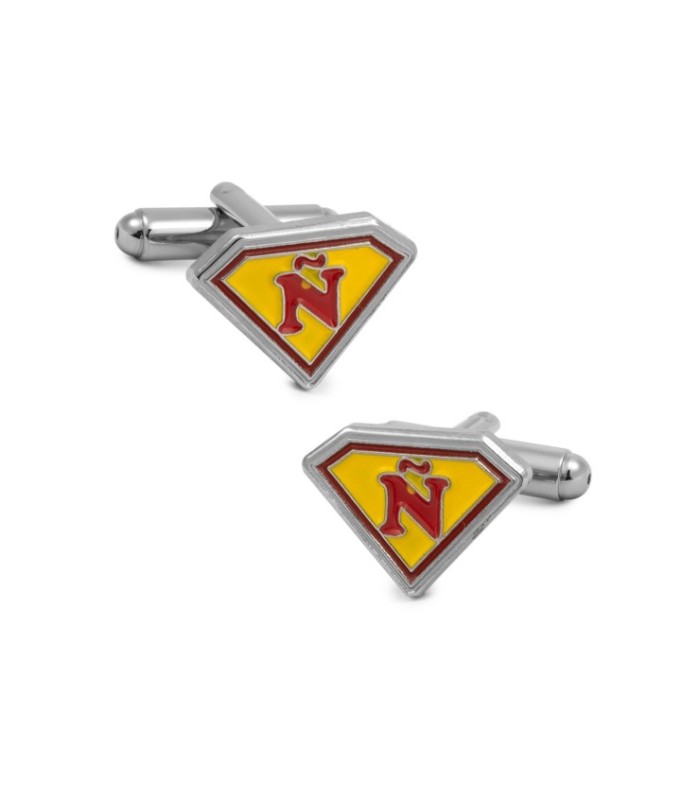 Gemelos para Camisa Emblema Super Eñe
