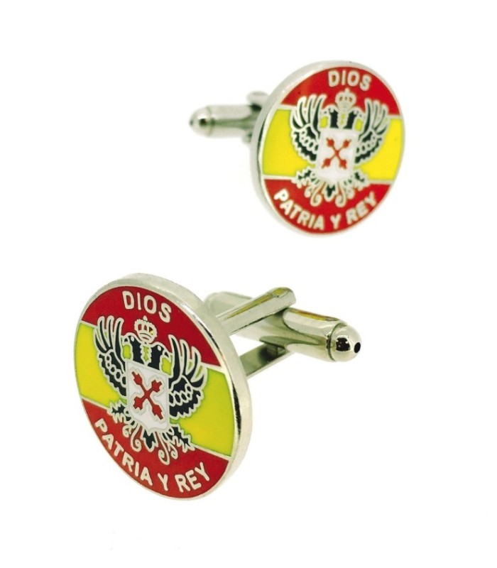 Gemelos para Camisa Escarapela Carlista Requete