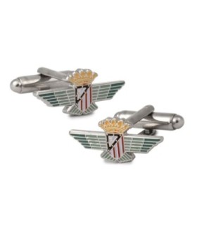 Gemelos para camisa Escudo Atletico de Aviación