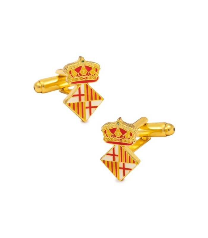 Gemelos para camisa Escudo Ciudad de Barcelona