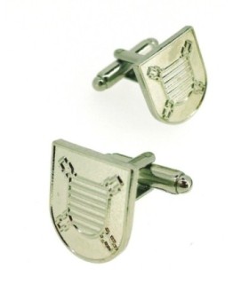 Gemelos para Camisa Escudo del Tercio Gran Capitán Primero de la Legión Color Acero