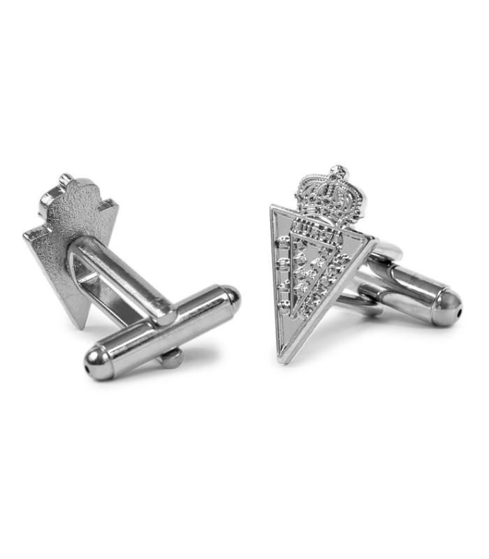 Gemelos para Camisa Escudo Murcia F.C Acero