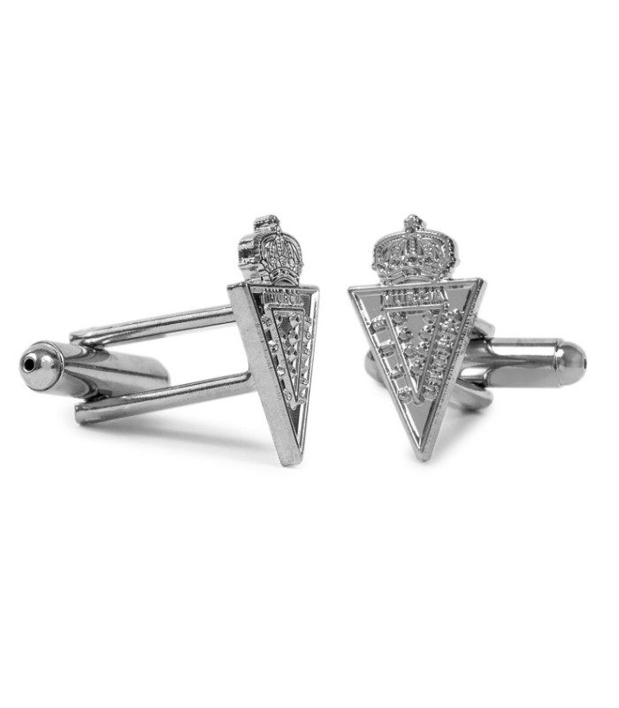 Gemelos para Camisa Escudo Murcia F.C Acero