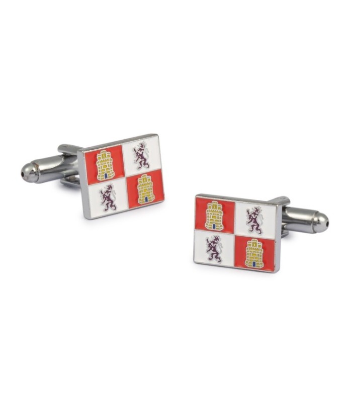 Gemelos para Camisa Estandarte Bandera del Reino de Castilla
