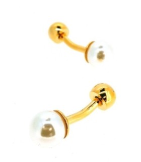 Gemelos para Camisa Golden Nacared Balls