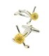 Gemelos para Camisa Golf Plated and Golden