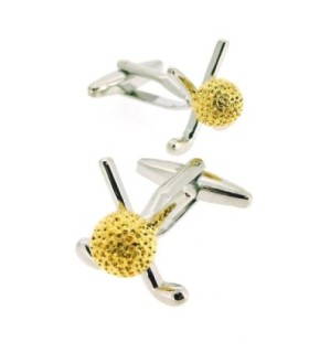 Gemelos para Camisa Golf Plated and Golden